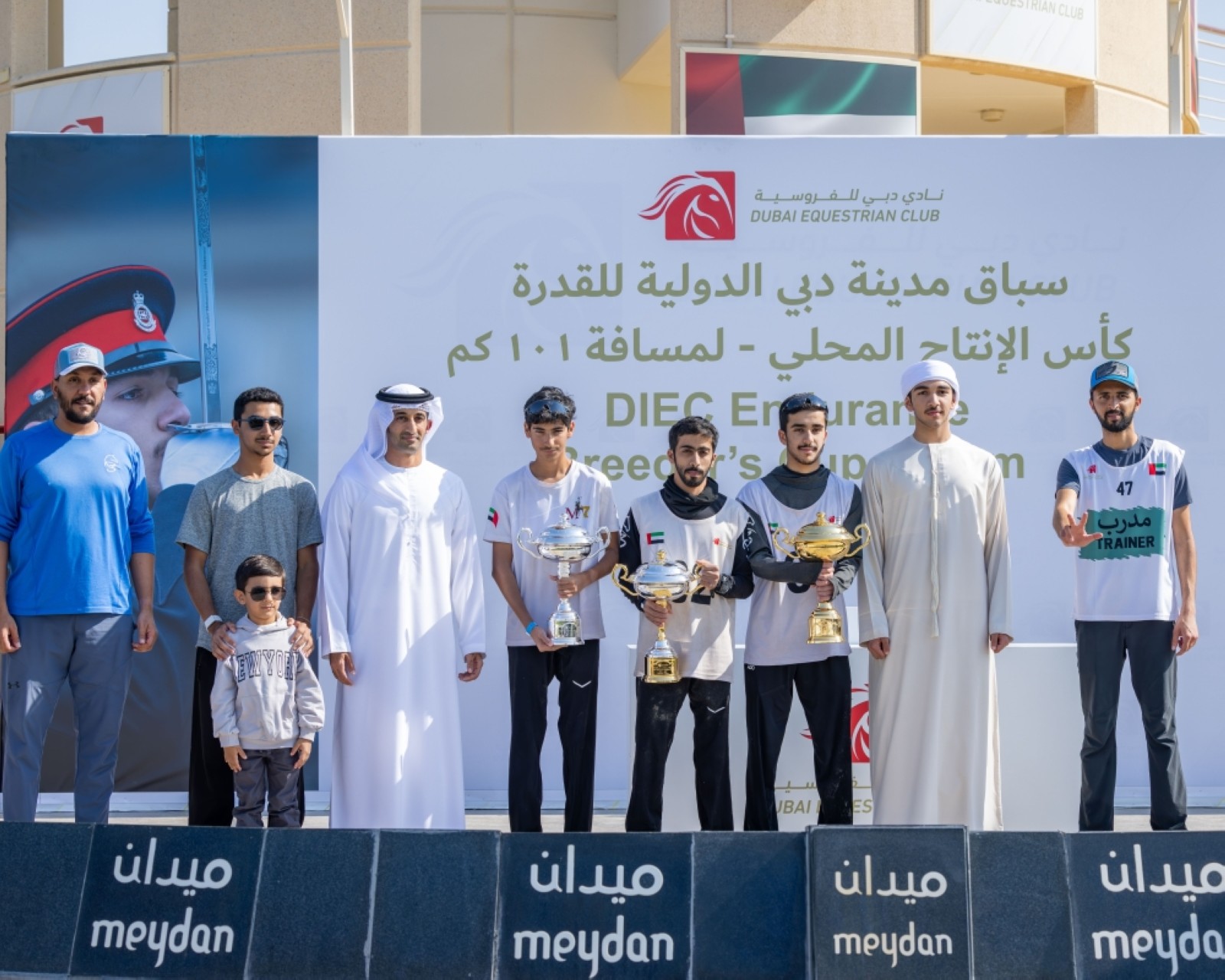 F3 Stables’ Mehairi makes history at inaugural Endurance Breeders’ Cup