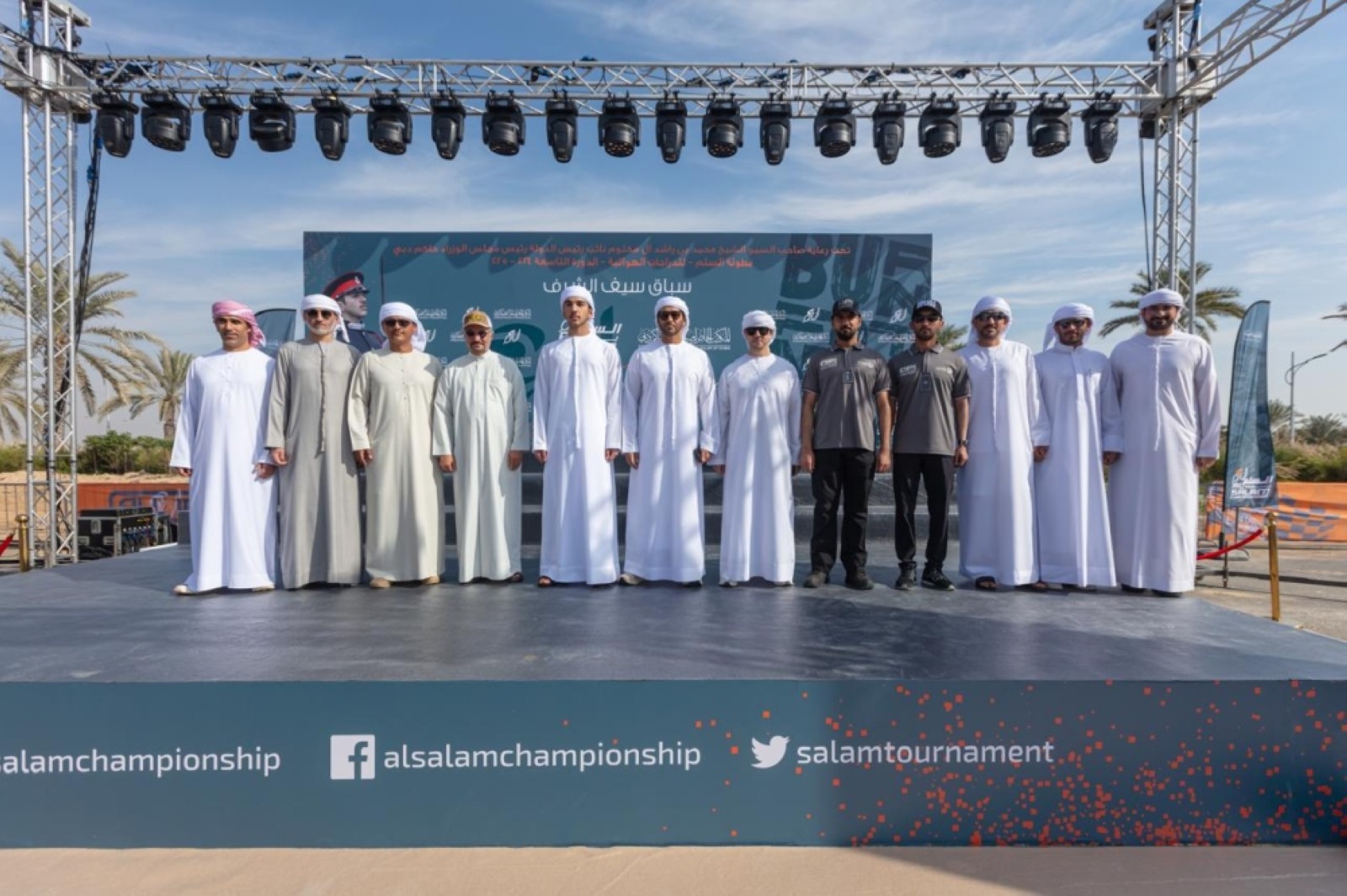 Al Salam Cycling Championship makes perfect start with Sword of Honour race
