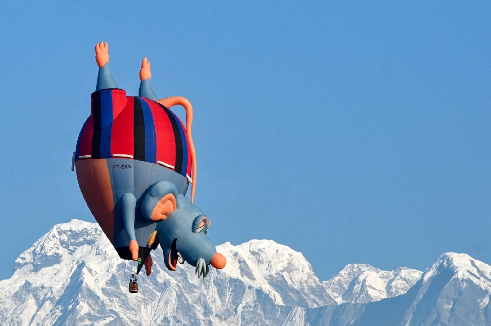 Up in the sky