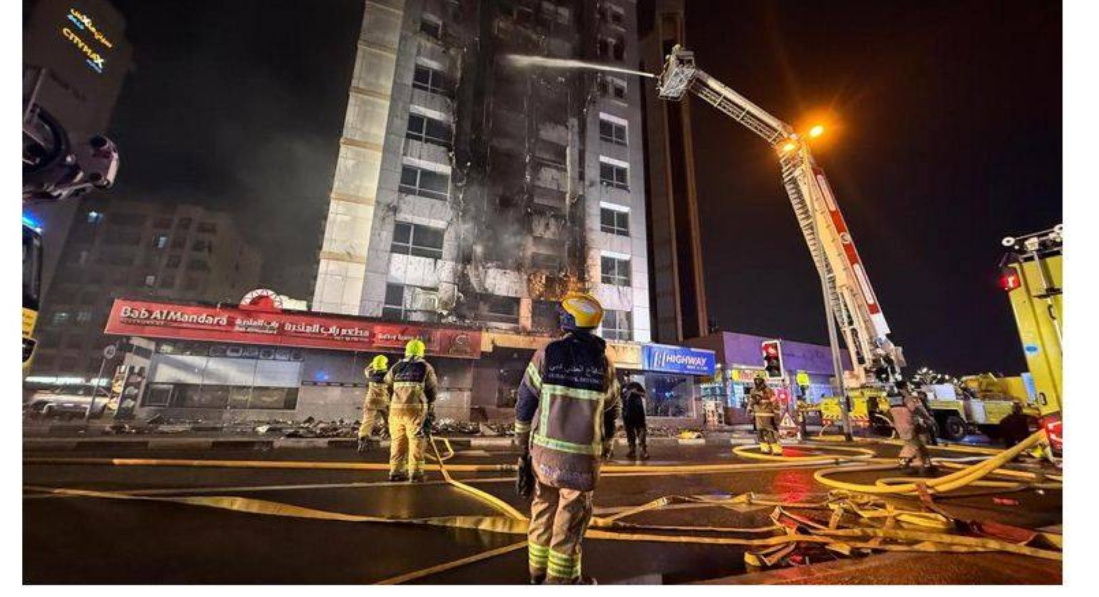 Dubai civil defence brings fire in Al Barsha under control