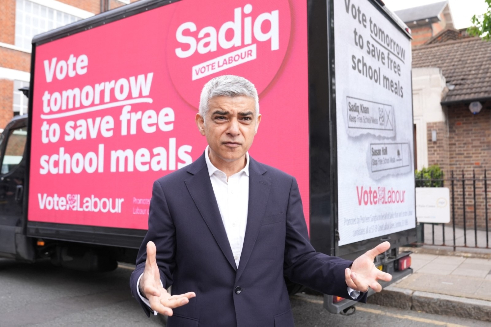 Sadiq Khan handed knighthood in new year honours list