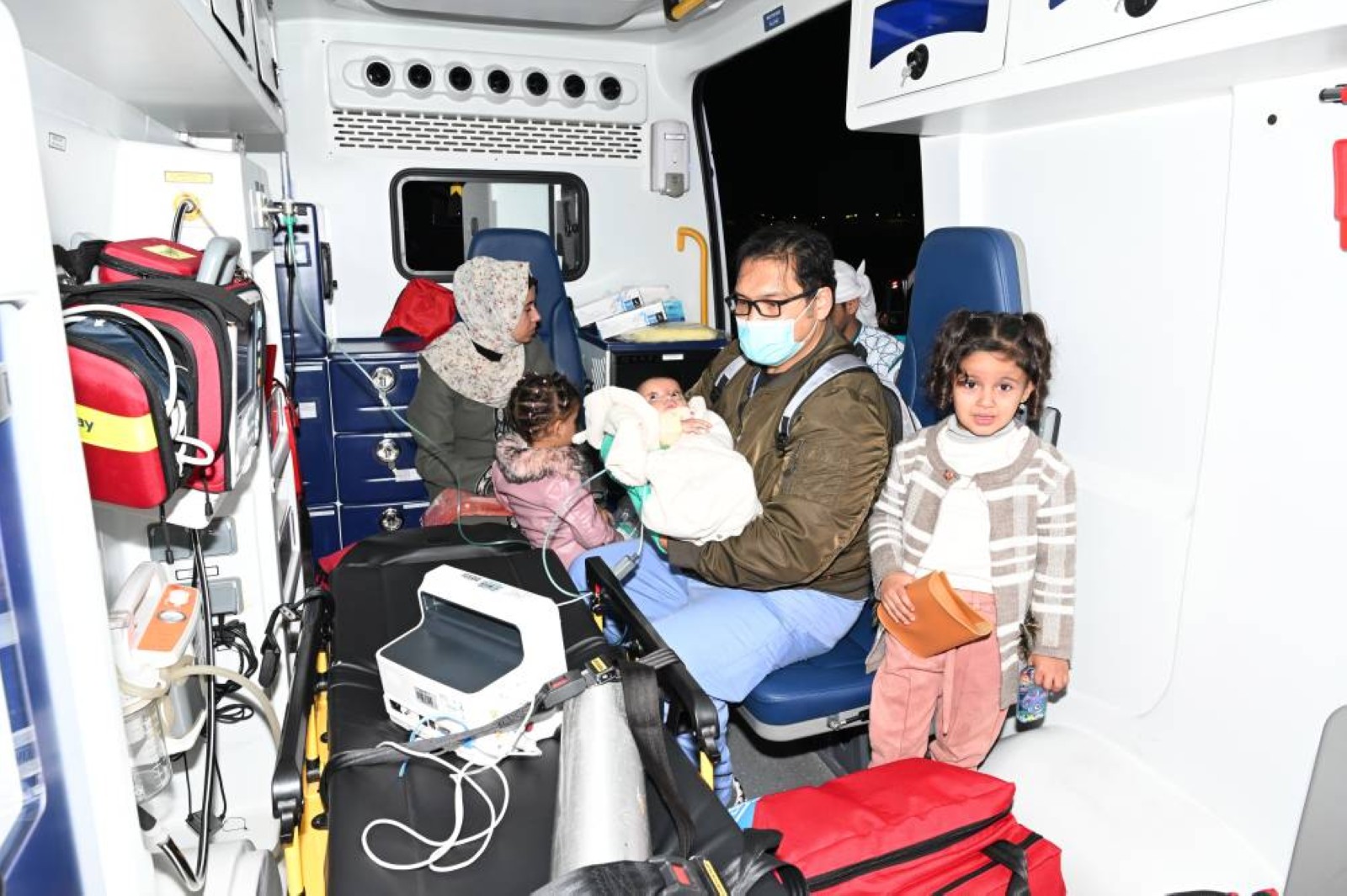 UAE evacuates 127 injured, cancer patients and family members from Gaza