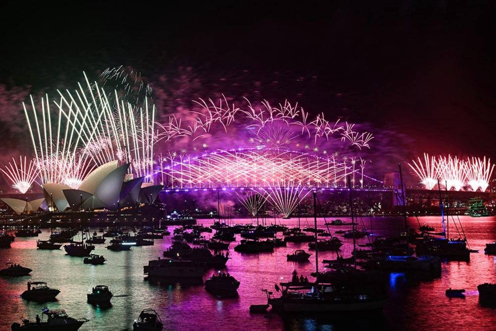 Fireworks at Sydney