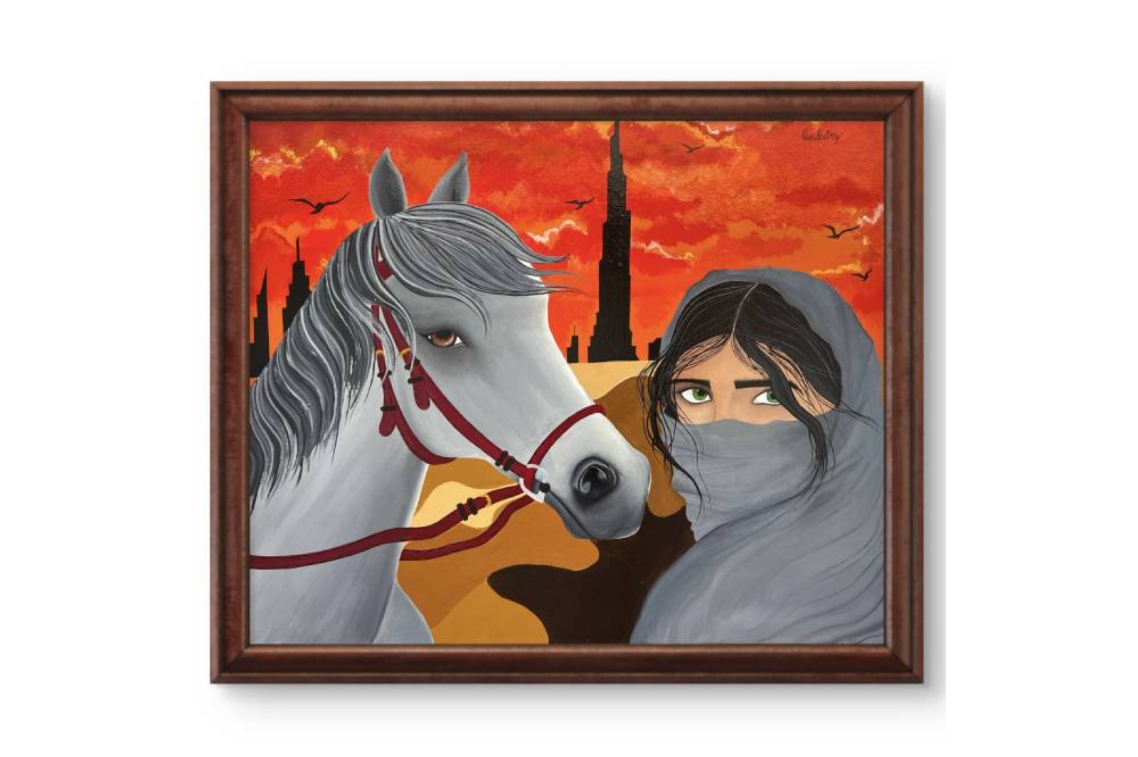 Multiple features, many influences join in harmony on Wardah Asad’s canvas