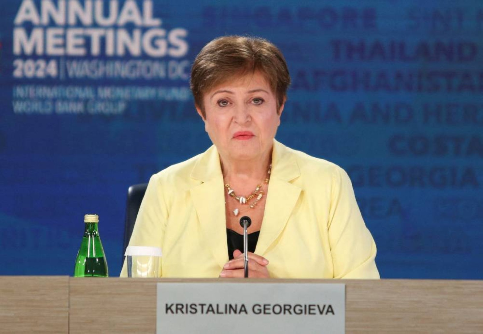 IMF chief sees steady world growth in 2025, continuing disinflation
