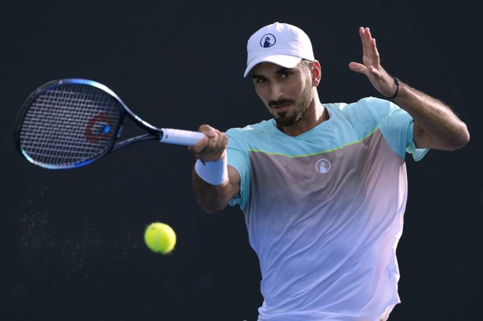 Habib makes history as first Lebanese to win Grand Slam match