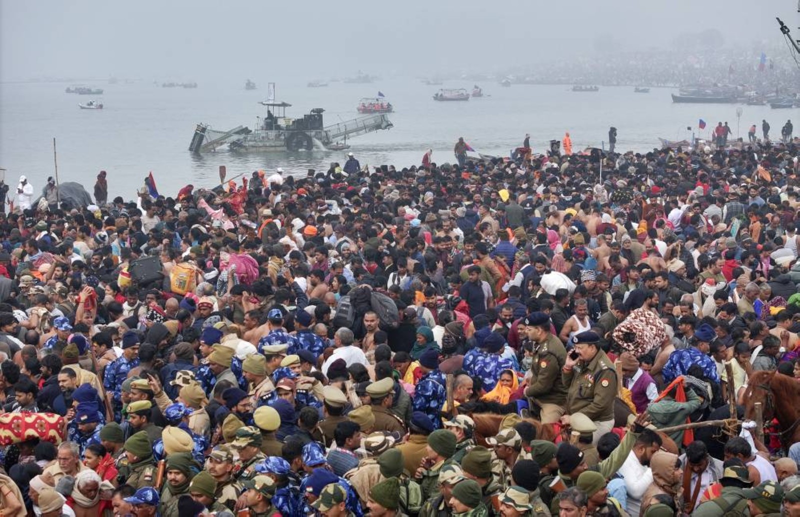 India kicks off a massive Hindu festival touted as the world's largest religious gathering