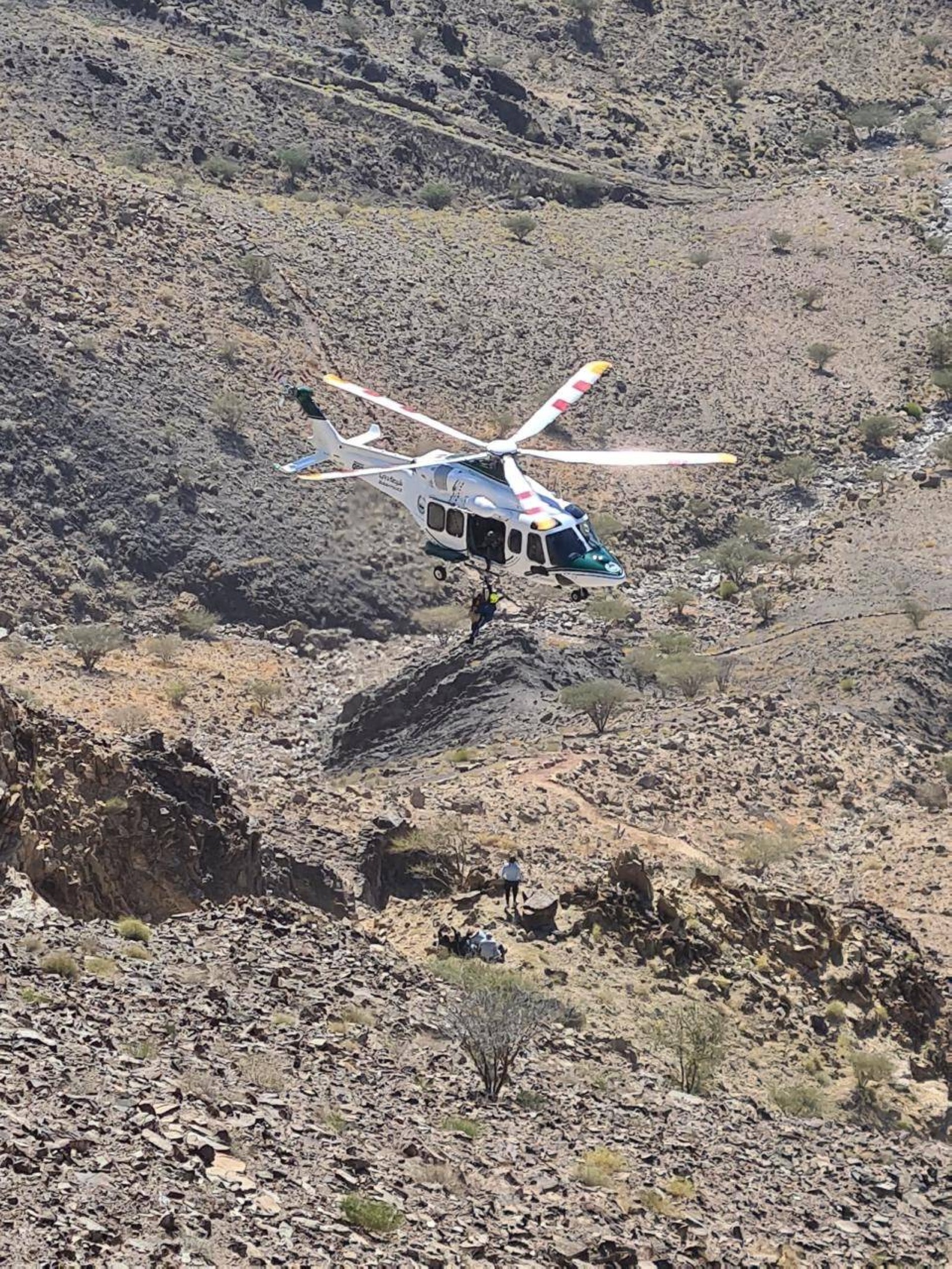 Dubai Police rescue 5 individuals stranded on Hatta mountains