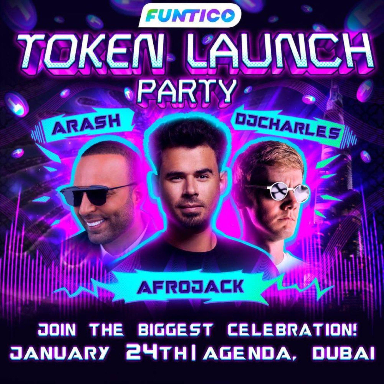 The $TICO Token VIP Launch Party: A Star-Studded Celebration of FUNTICO's Blockchain and Gaming Revolution