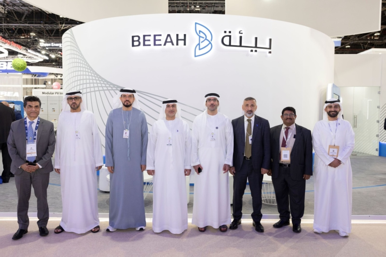 Officials during the event.