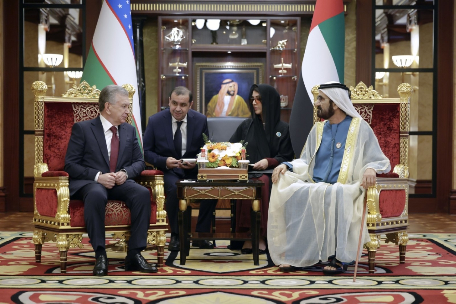 VP, Uzbek leader discuss ways to enhance relations
