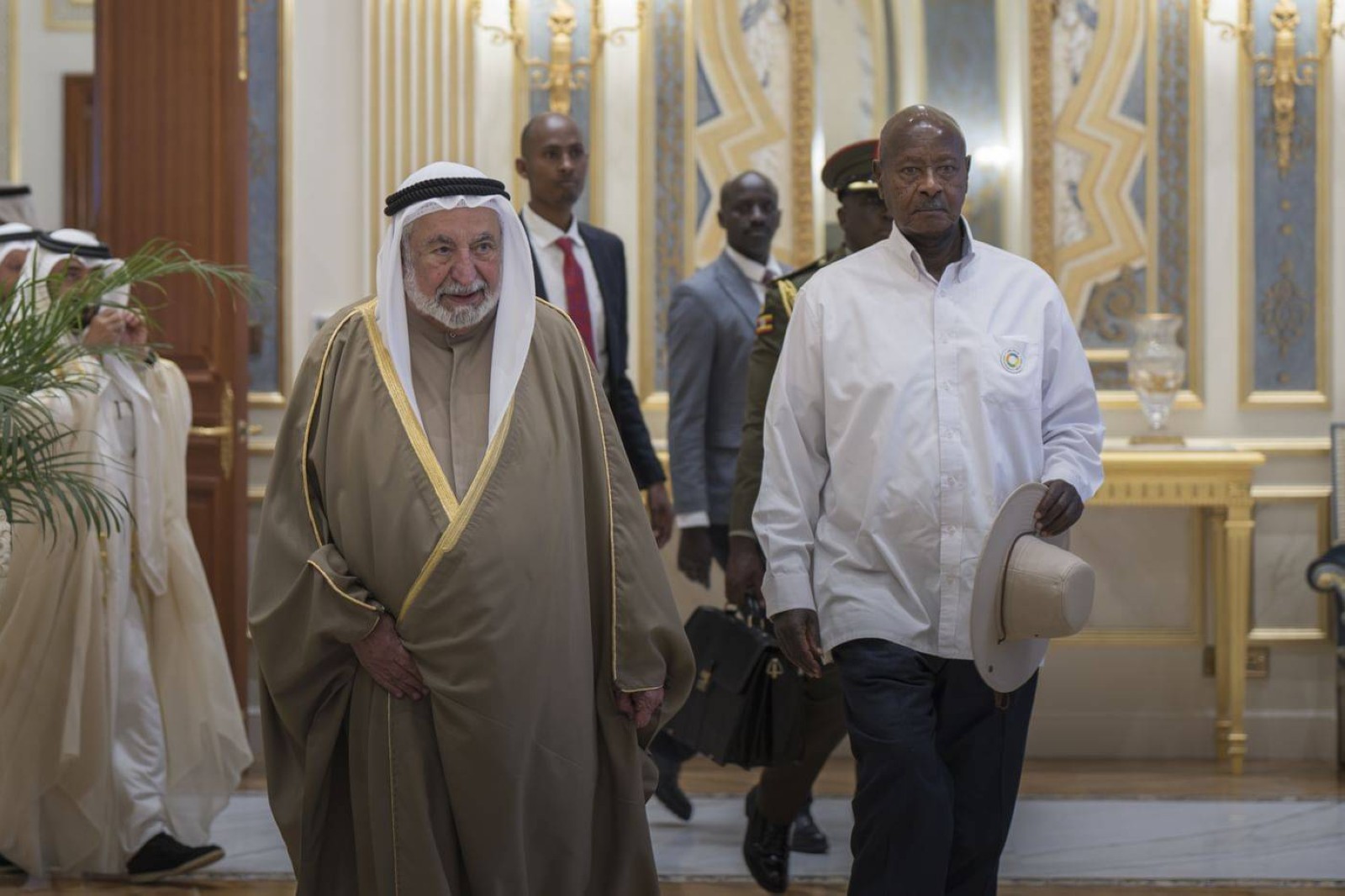 Sheikh Sultan, Museveni discuss Sharjah-led projects in Uganda