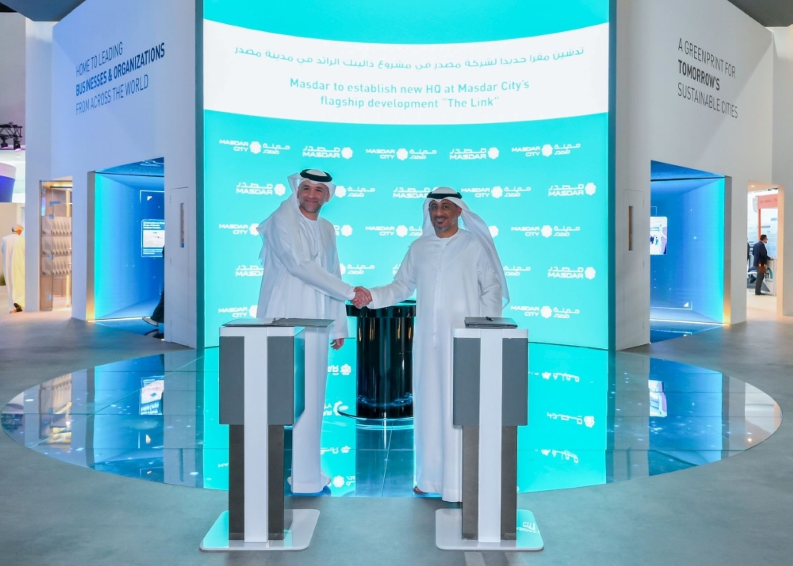 Officials during the event.