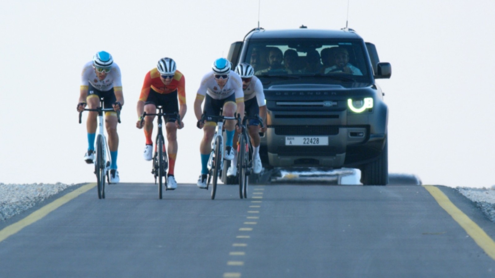 Mohammed attends ‘Ruler’s Court Elite Men’s Cycling Race’