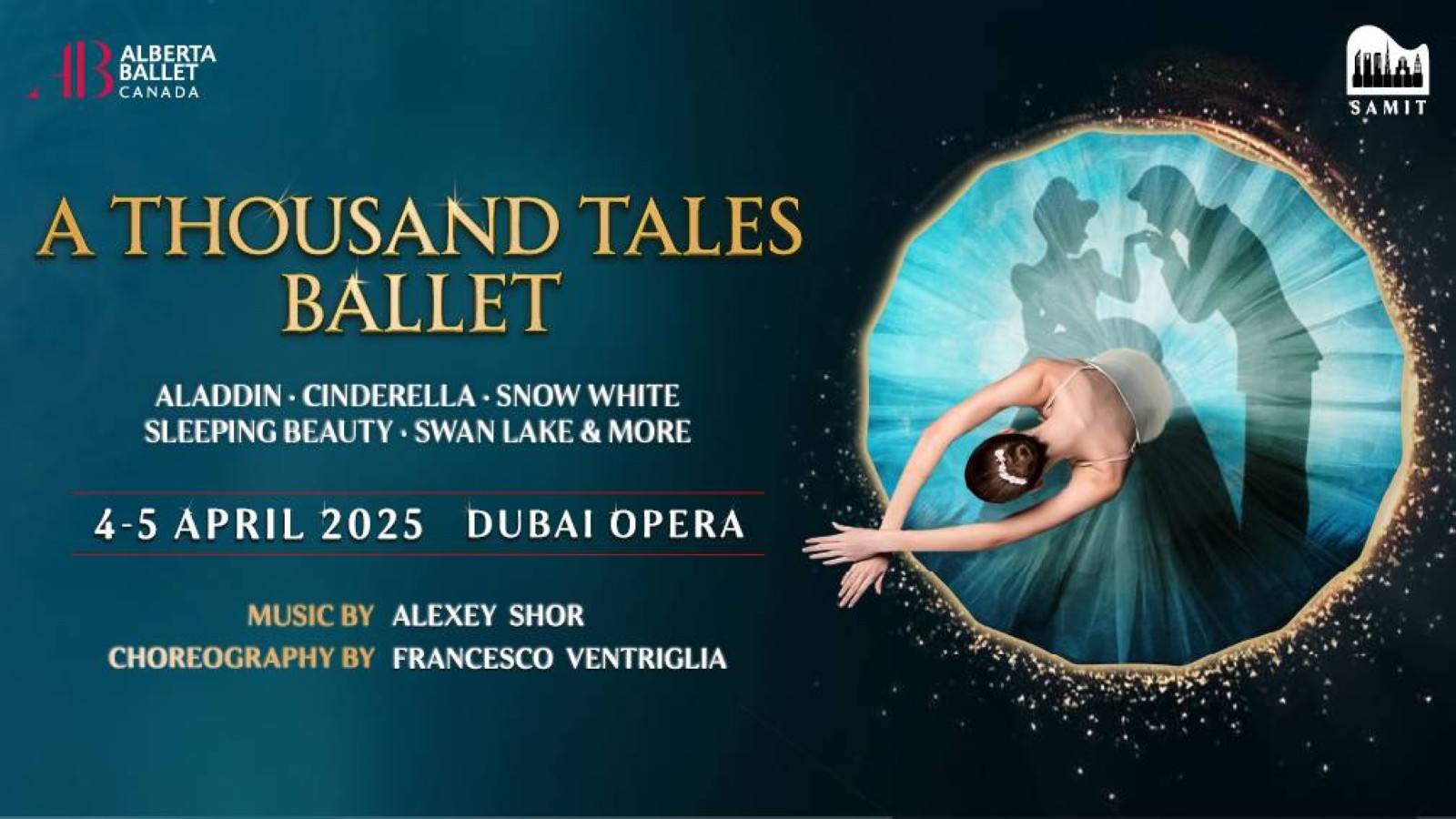 Francesco Ventriglia Brings Alberta Ballet to Dubai for Restaging of Alexey Shor's A Thousand Tales
