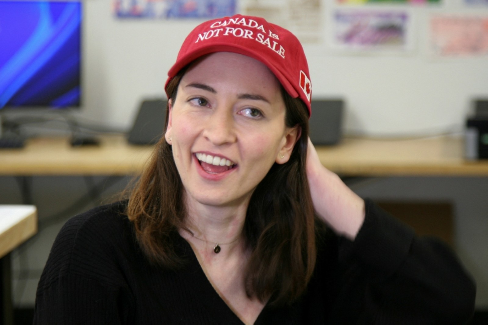 ‘Canada is Not for Sale’ hat goes viral‘