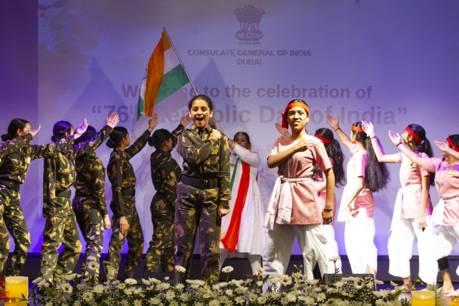 Indian expatriates celebrate Republic Day with patriotic spirit