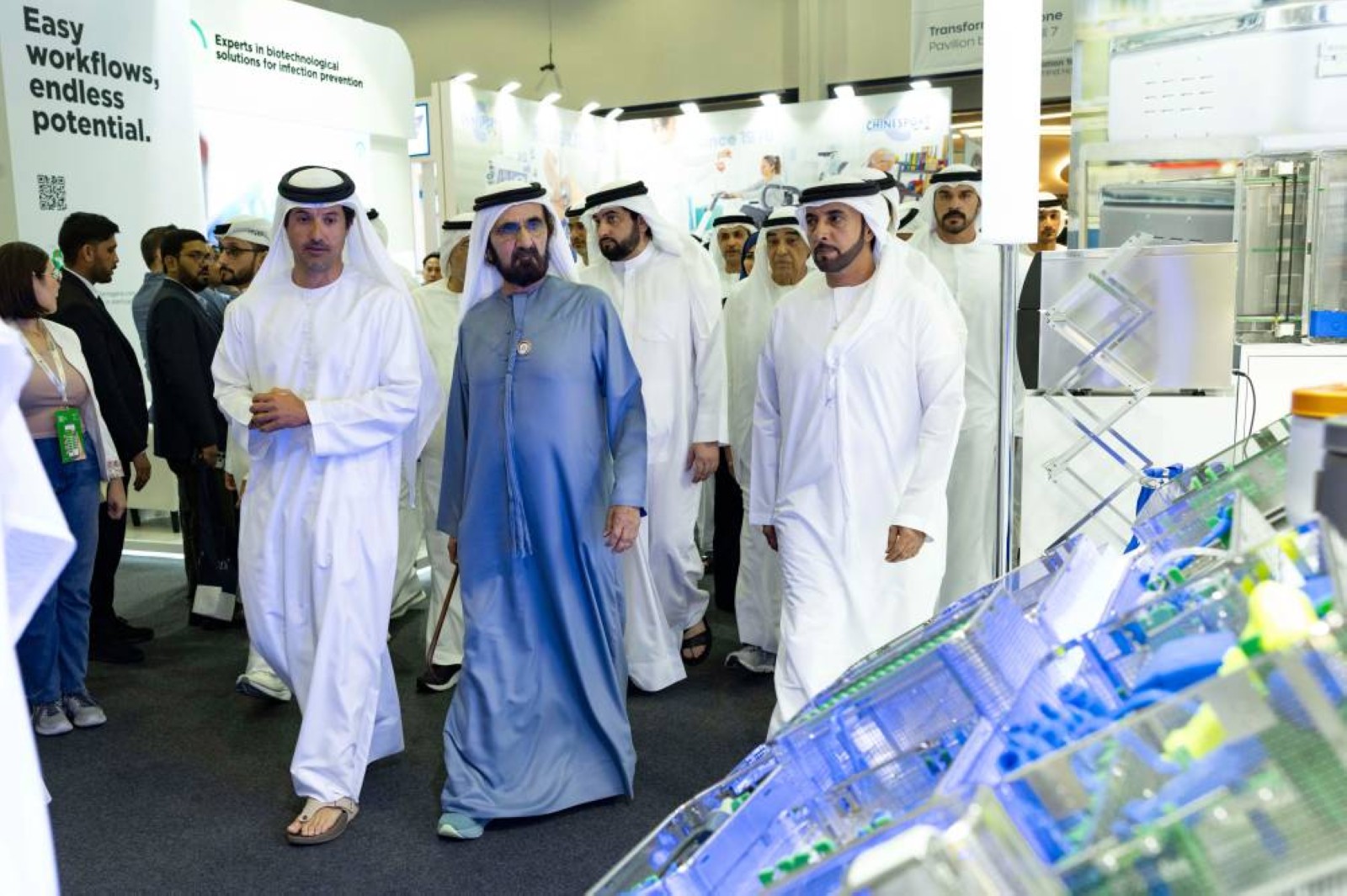 VP tours Arab Health, reaffirms UAE’s commitment to driving healthcare breakthroughs
