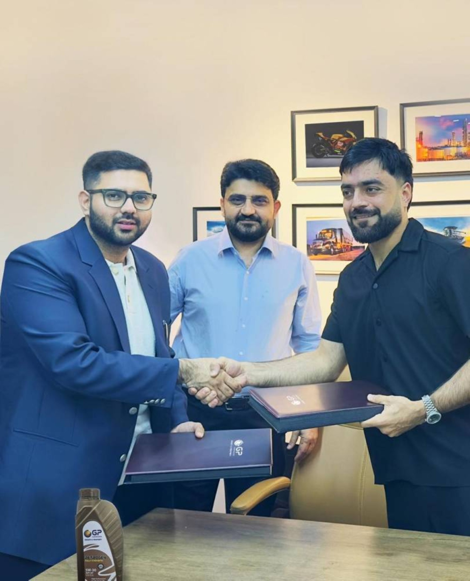 GP Lubricants Announces Landmark Partnership with Cricket Icon Rashid Khan