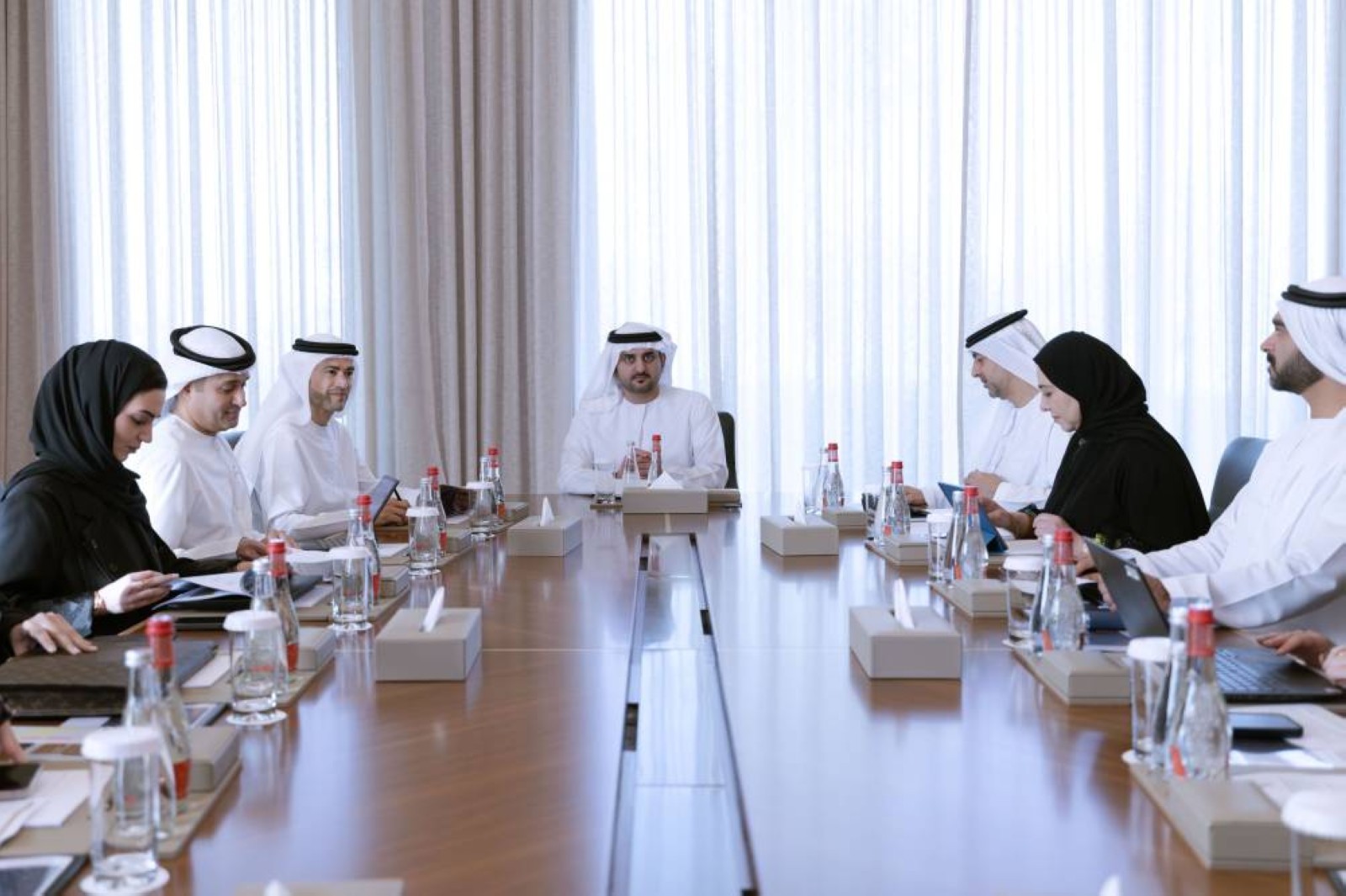 Maktoum Bin Mohammed discusses boosting UAE’s financial sustainability