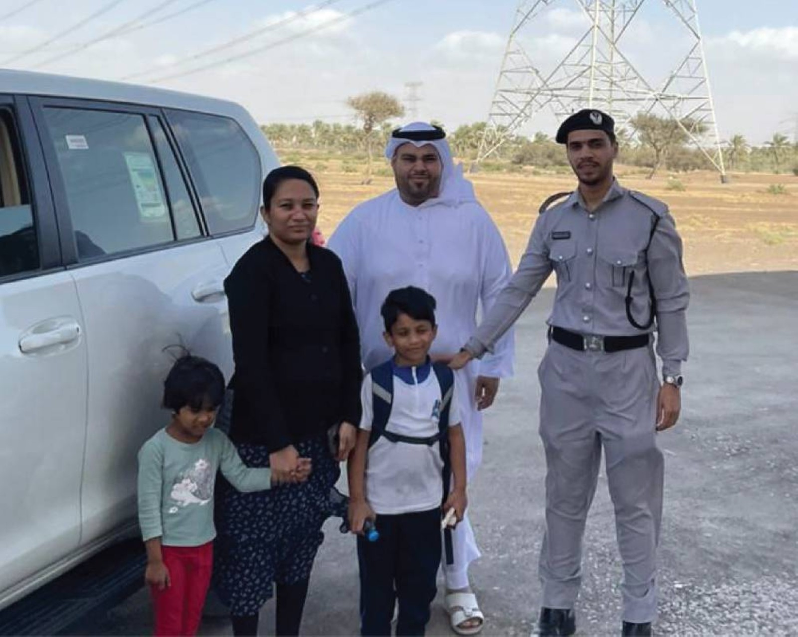 Ajman Police reunite missing child with his parents in Al Manama