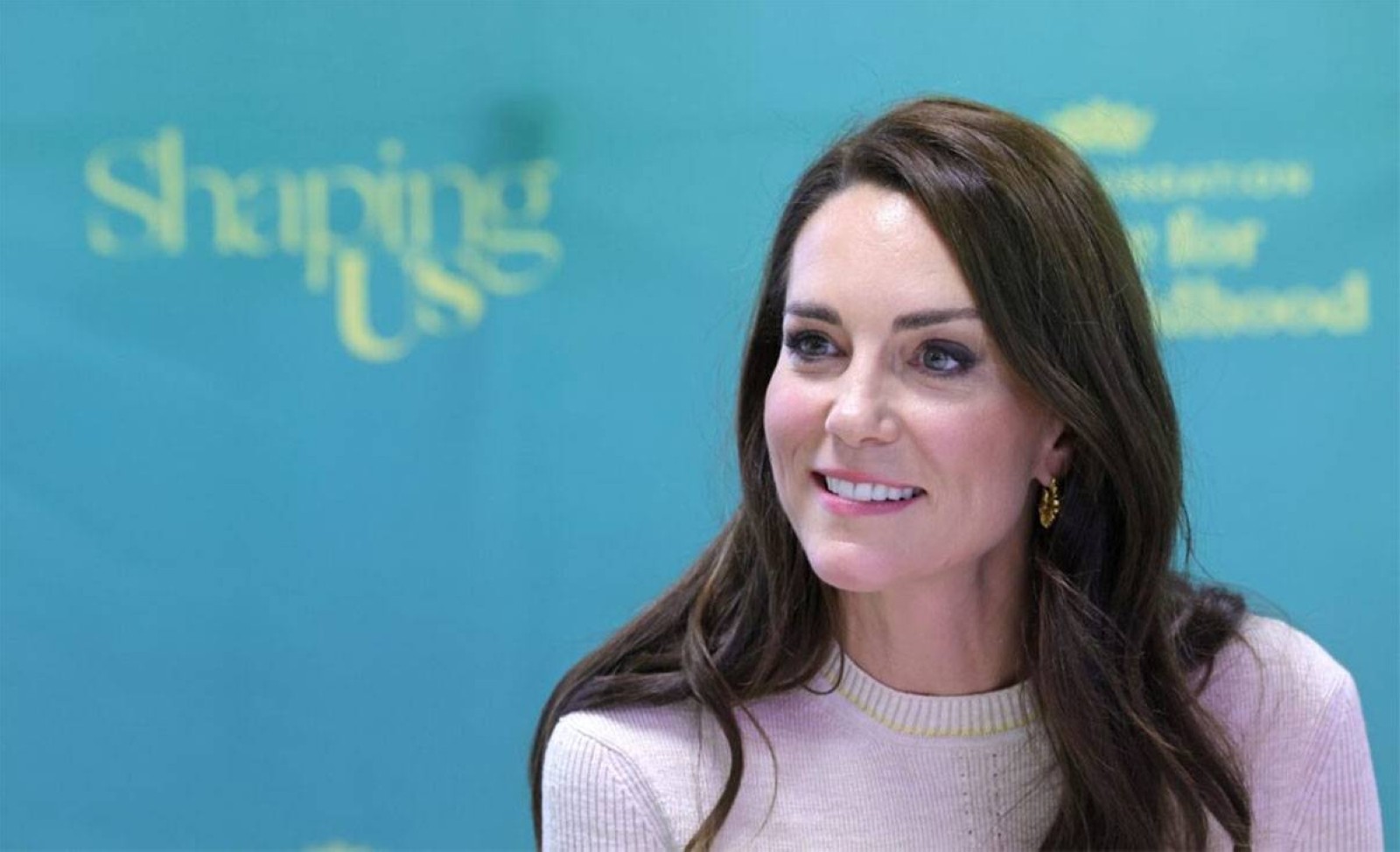 Kate Middleton attends an event organized under the banner of 'Shaping Us' project.