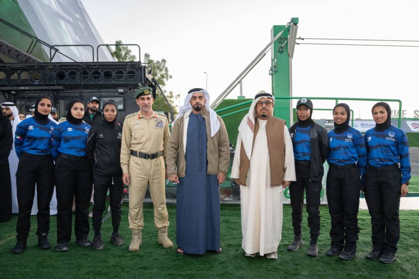 Sheikh Saif attends second day of UAE SWAT Challenge 2025 in Dubai