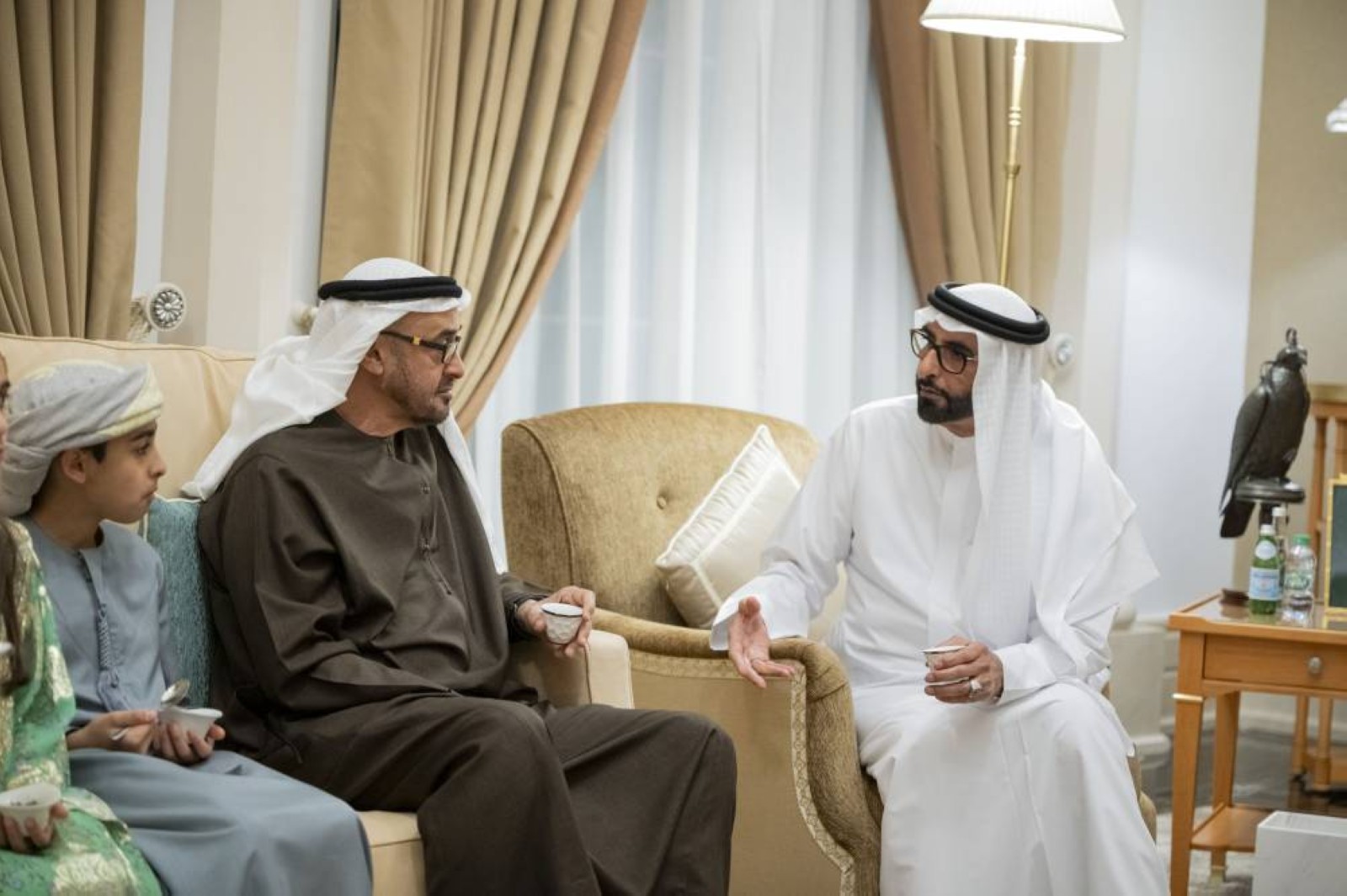 UAE President visits Mohammed Al Bowardi in Abu Dhabi
