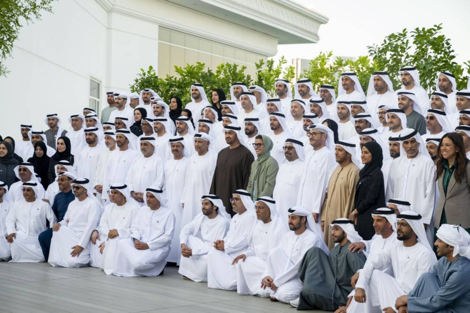 President receives Zayed Award for Human Fraternity winners and envoys attending UAE Ambassadors' forum