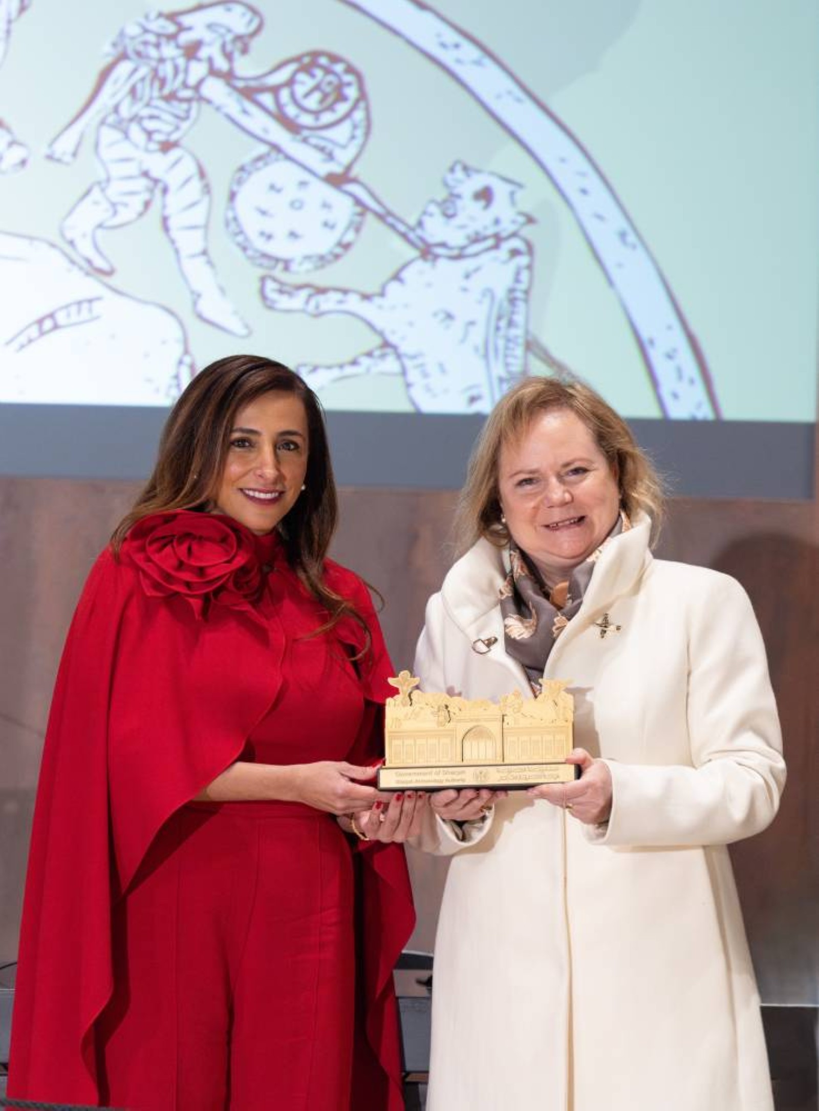 Sheikha Bodour opens first Arab exhibition in Rome’s Colosseum
