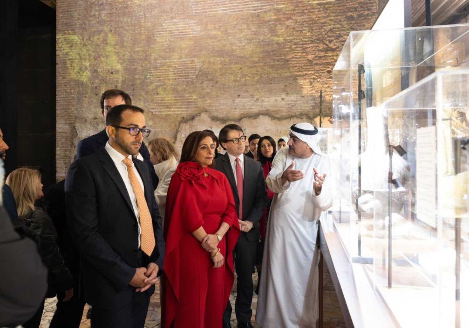 Sheikha Bodour opens first Arab exhibition in Rome’s Colosseum