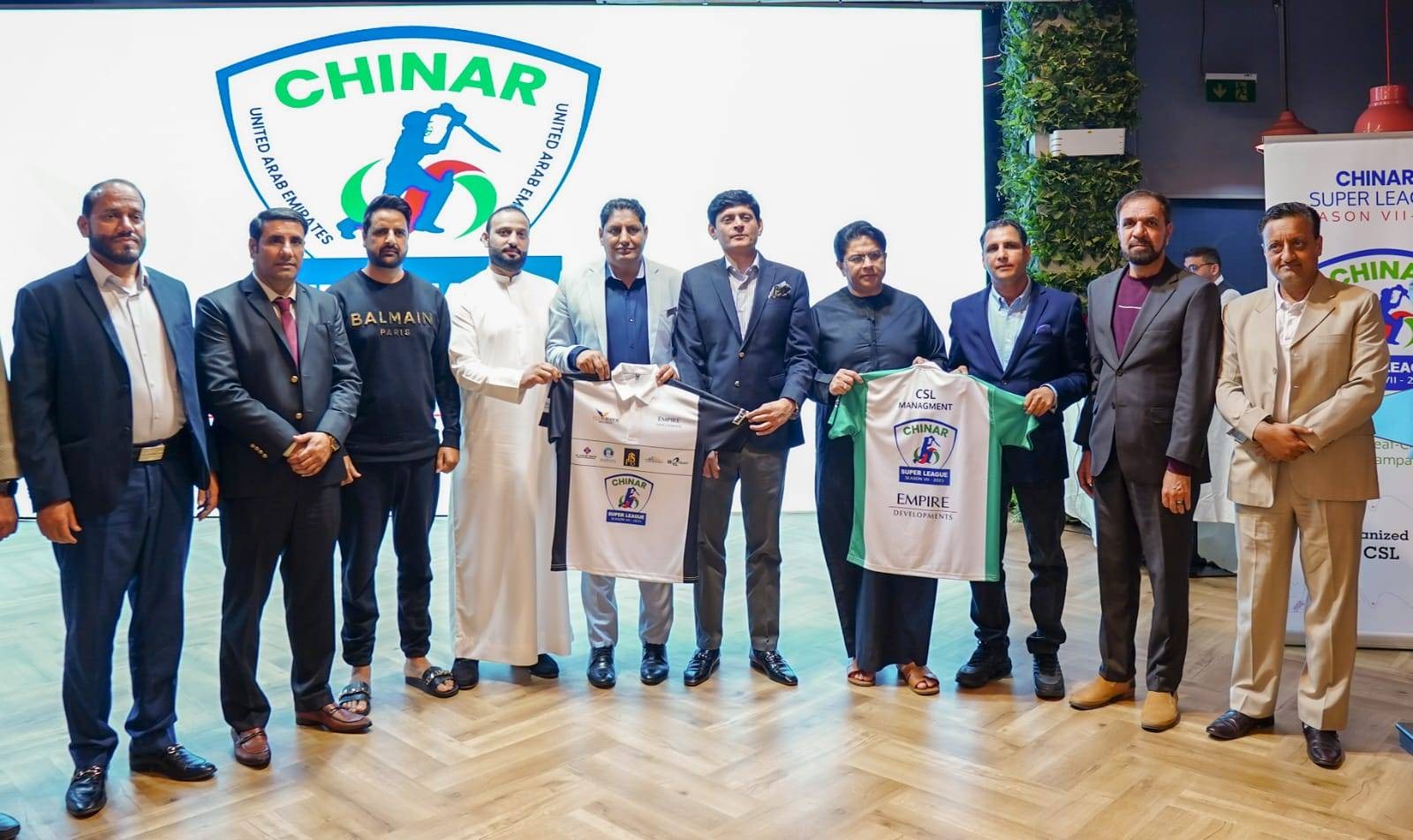 Chinar Super League launches Season 7 kits at grand ceremony
