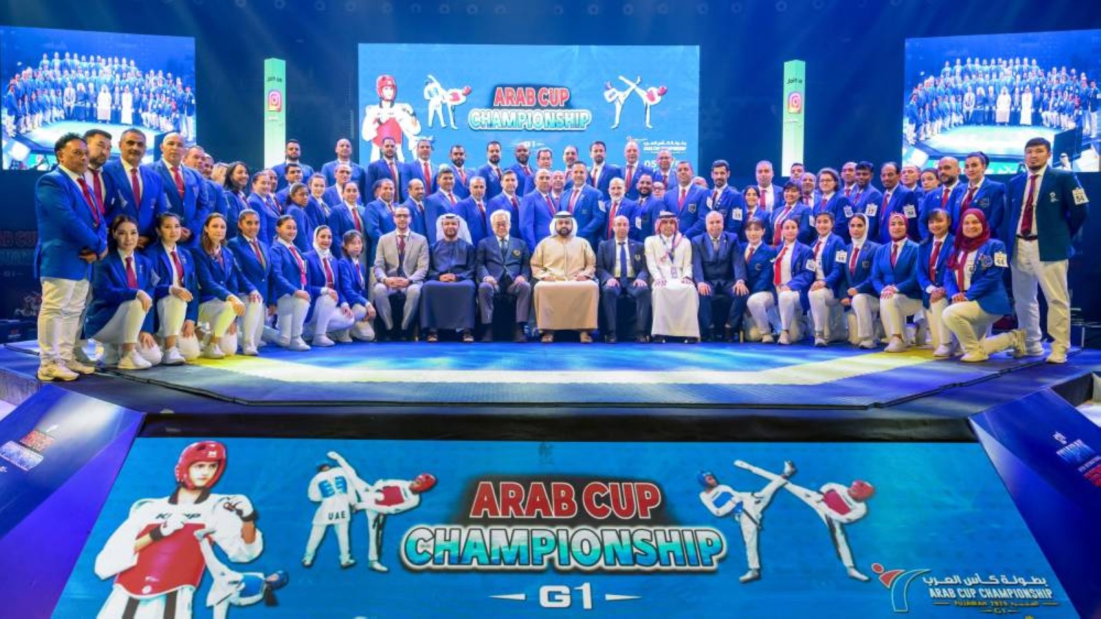 Crown Prince of Fujairah attends fifth edition of the Arab Taekwondo Cup
