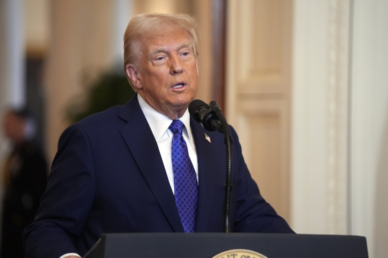 Trump says US might lose patience with ceasefire deal over Israeli hostages' appearance