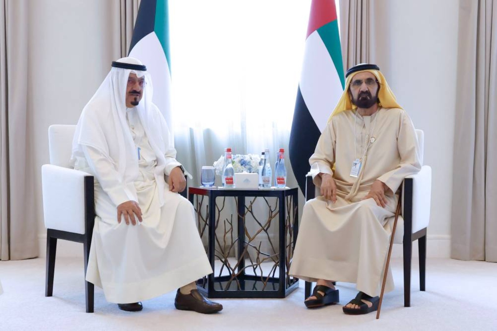 Sheikh Mohammed, Kuwaiti PM discuss ways to enhance bilateral ties