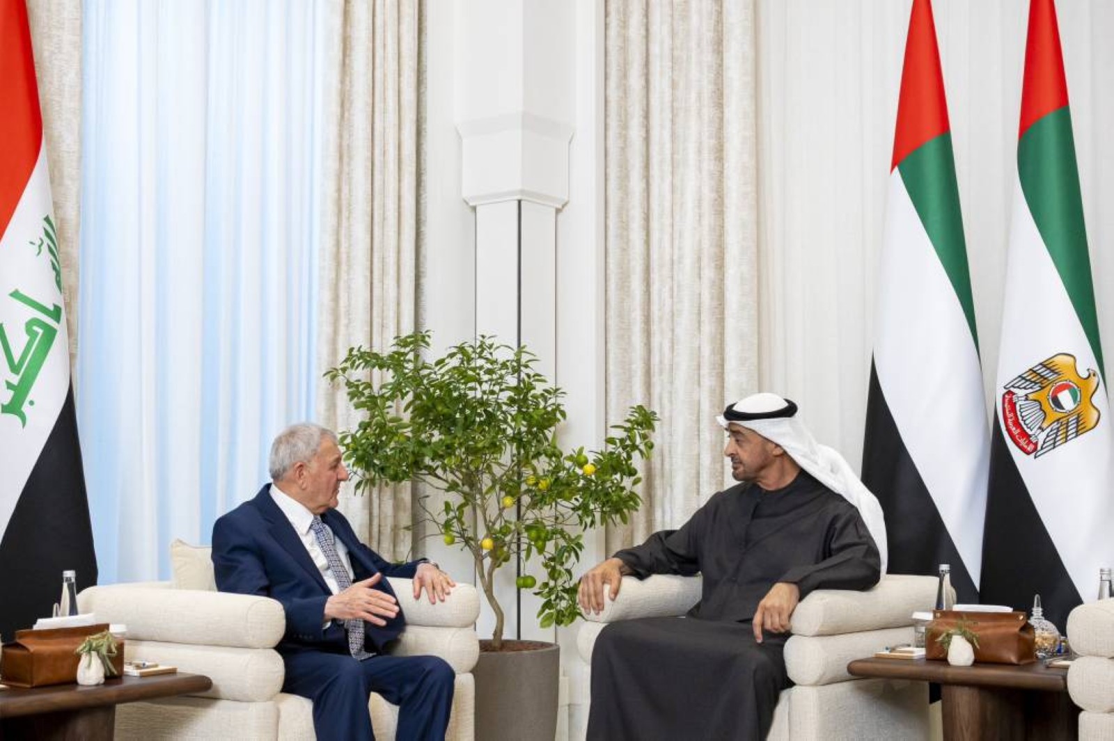 UAE, Iraq seek lasting peace in ME based on two-state solution
