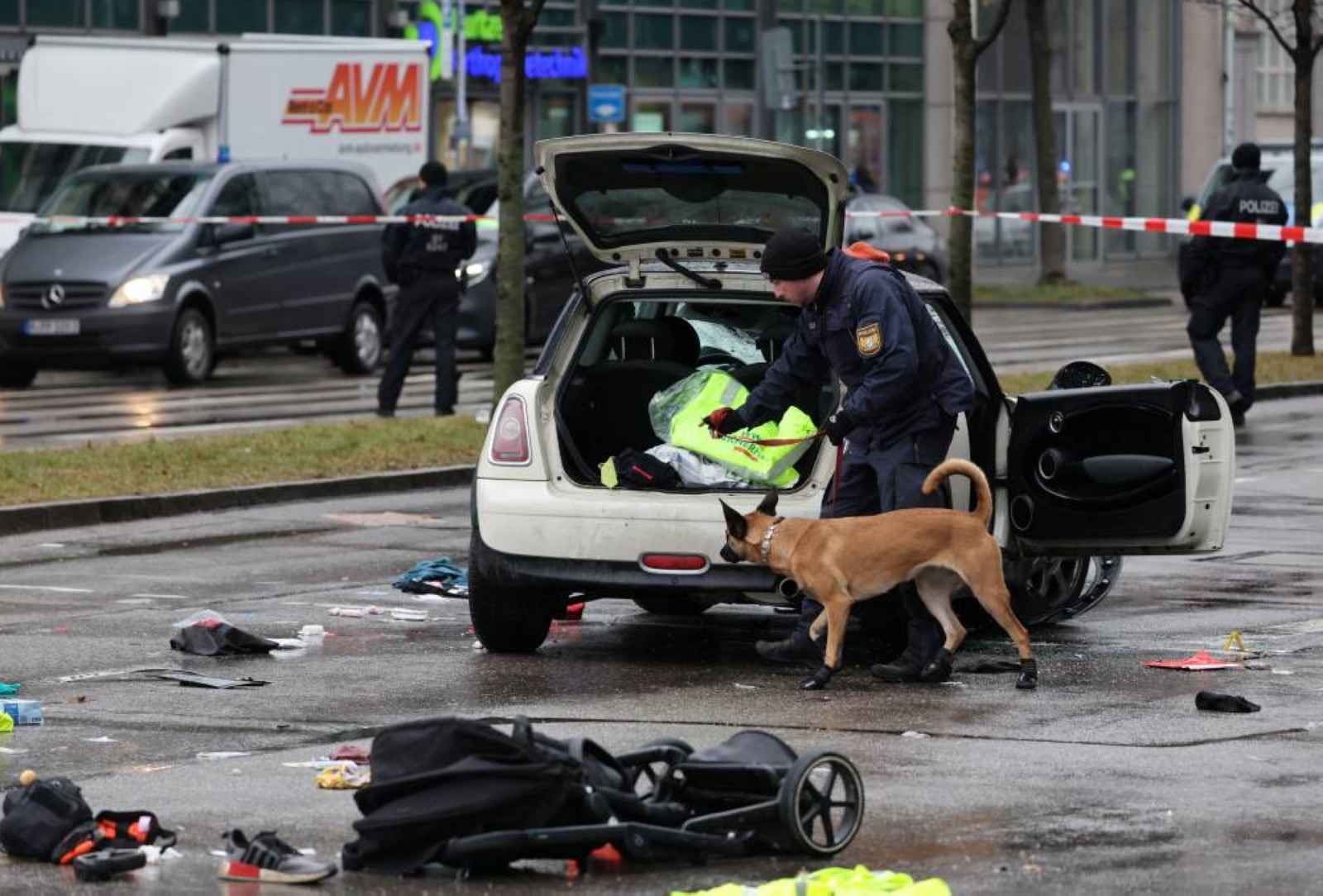Nearly 30 hurt in suspected car ramming attack in Munich
