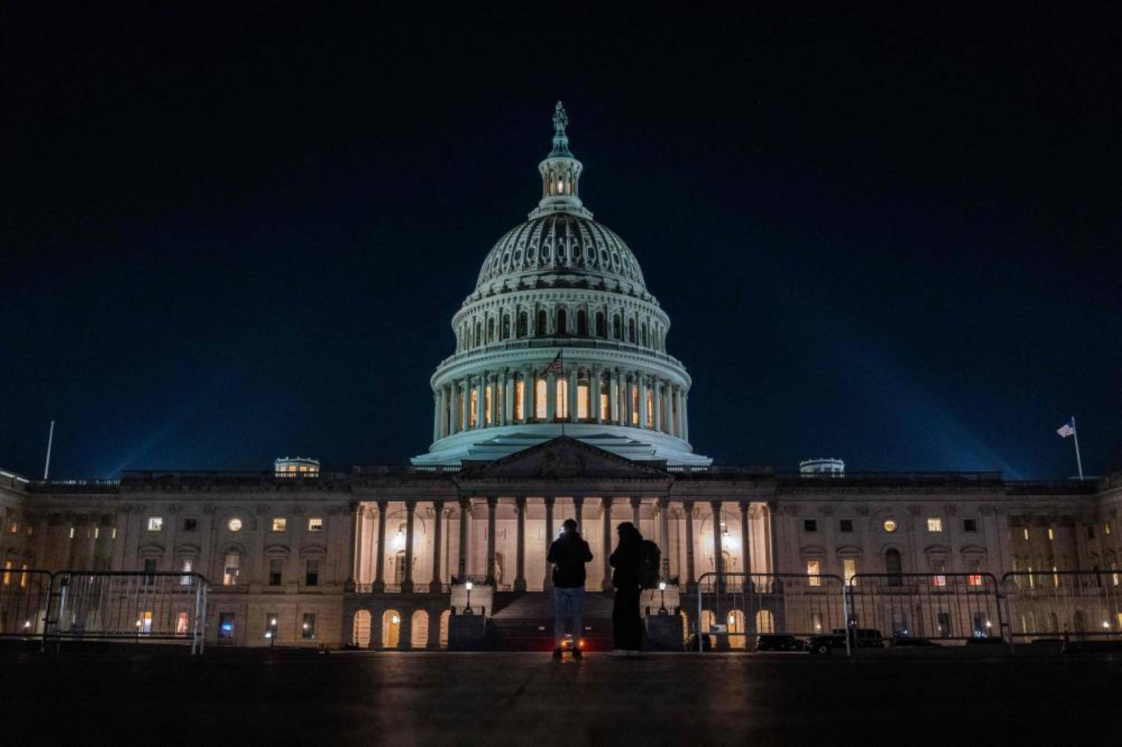 This photo shows the dome of the US Capitol in Washington. File/AFP