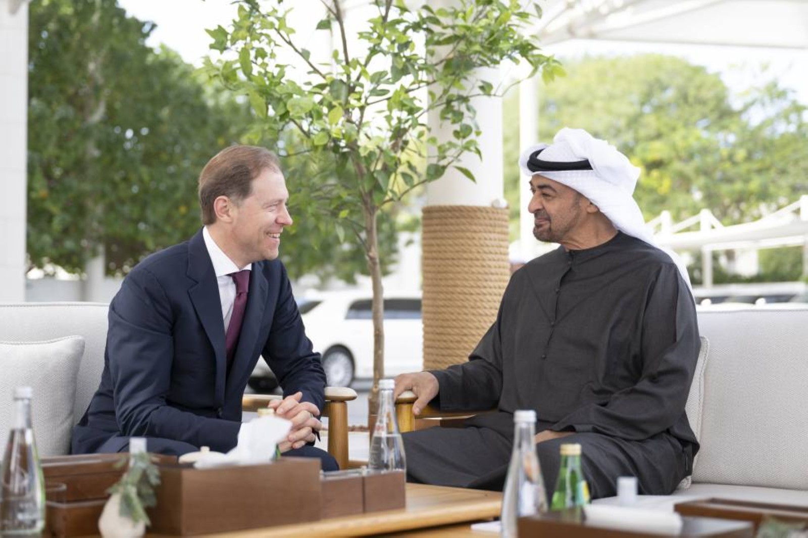 UAE President receives Russian First Deputy Prime Minister