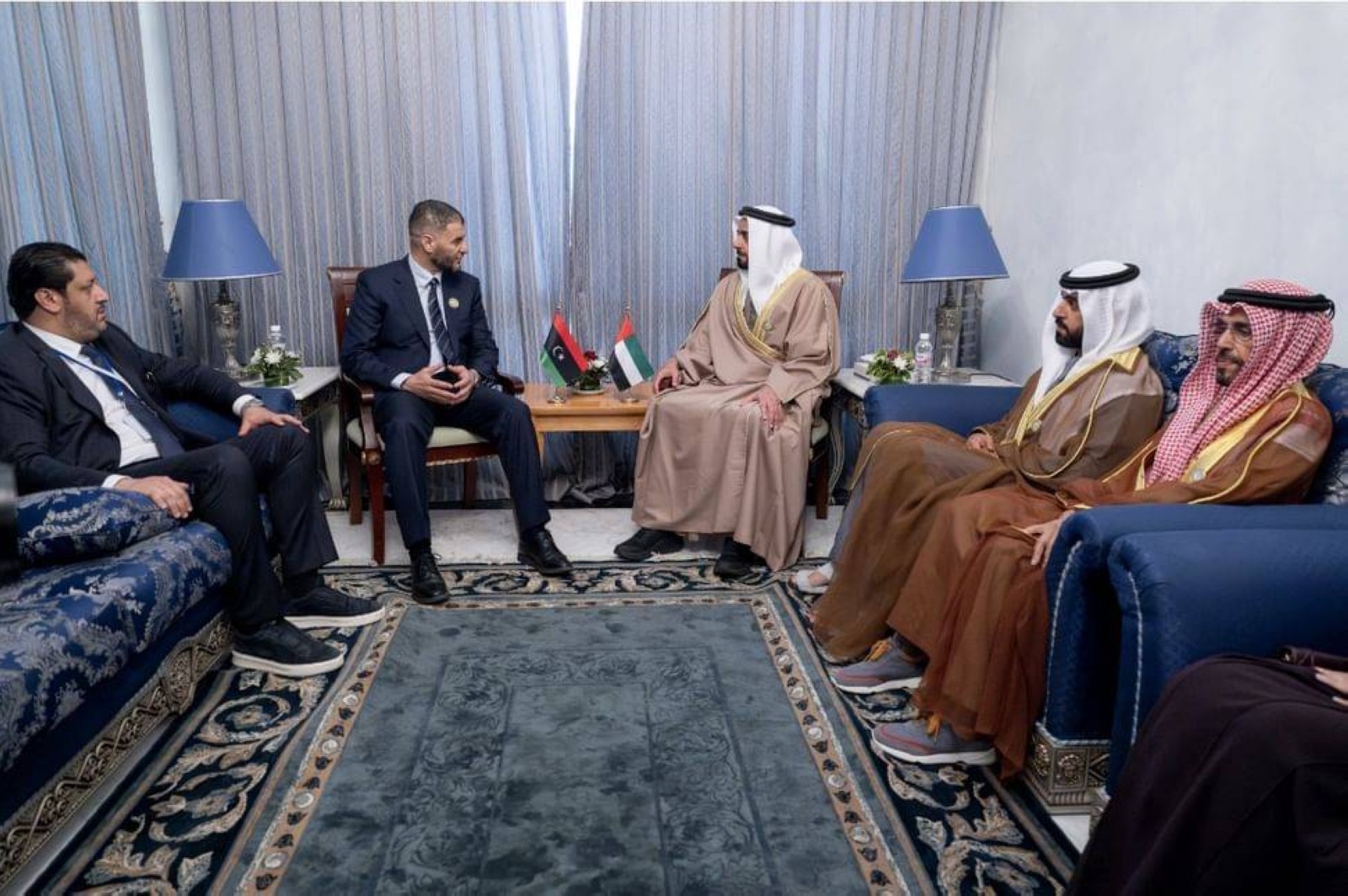 Saif meets Arab ministers in Tunisia