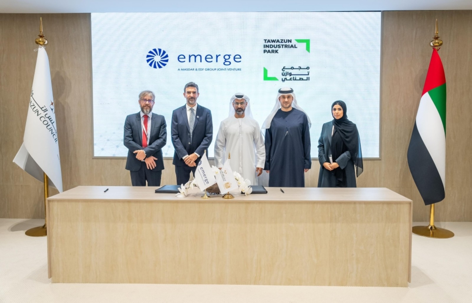 Emerge and Tawazun Industrial Park sign deal for solar PV plant