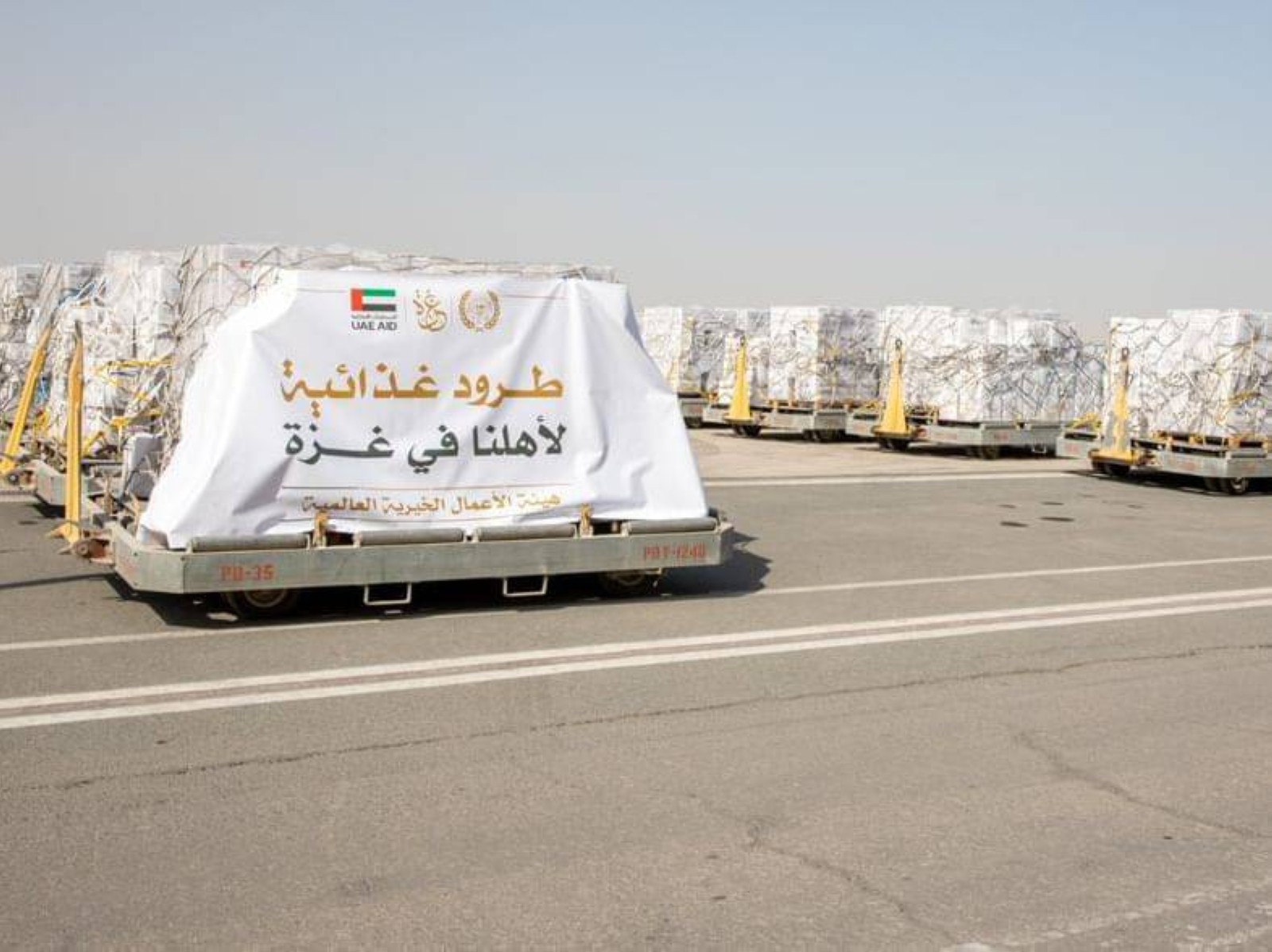 UAE sends 375 tonnes of Ramadan food aid to Gaza Strip