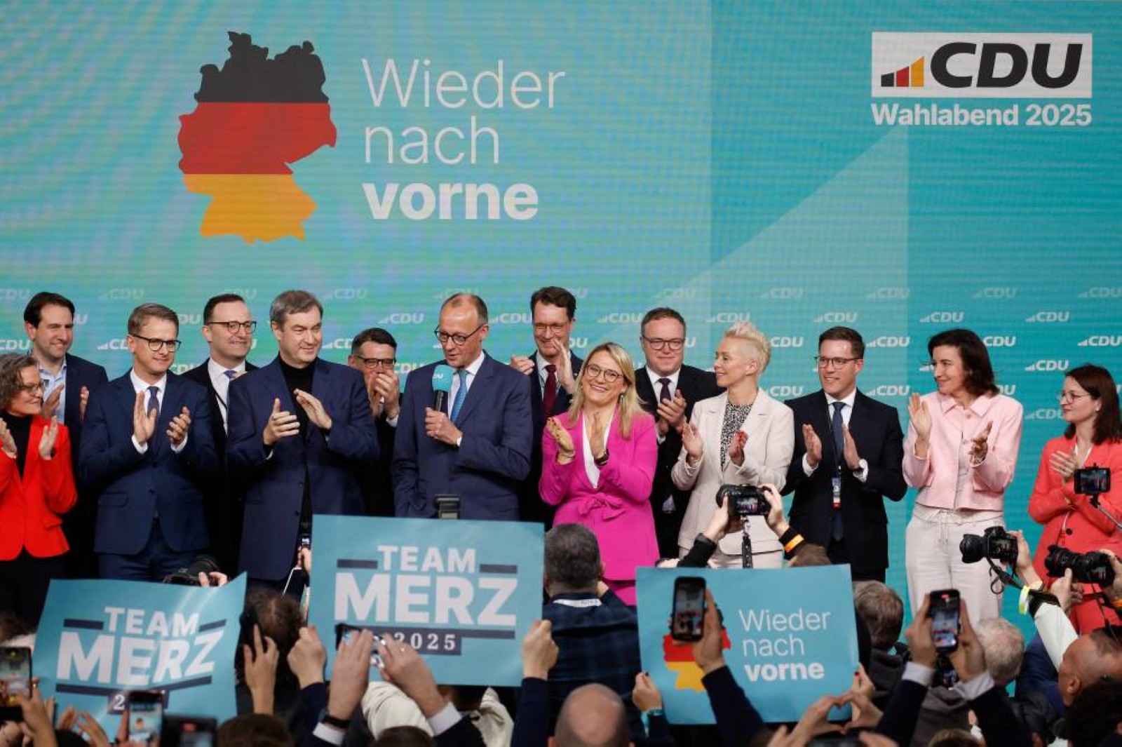 Germany's conservatives win election, AfD surges: TV exit polls