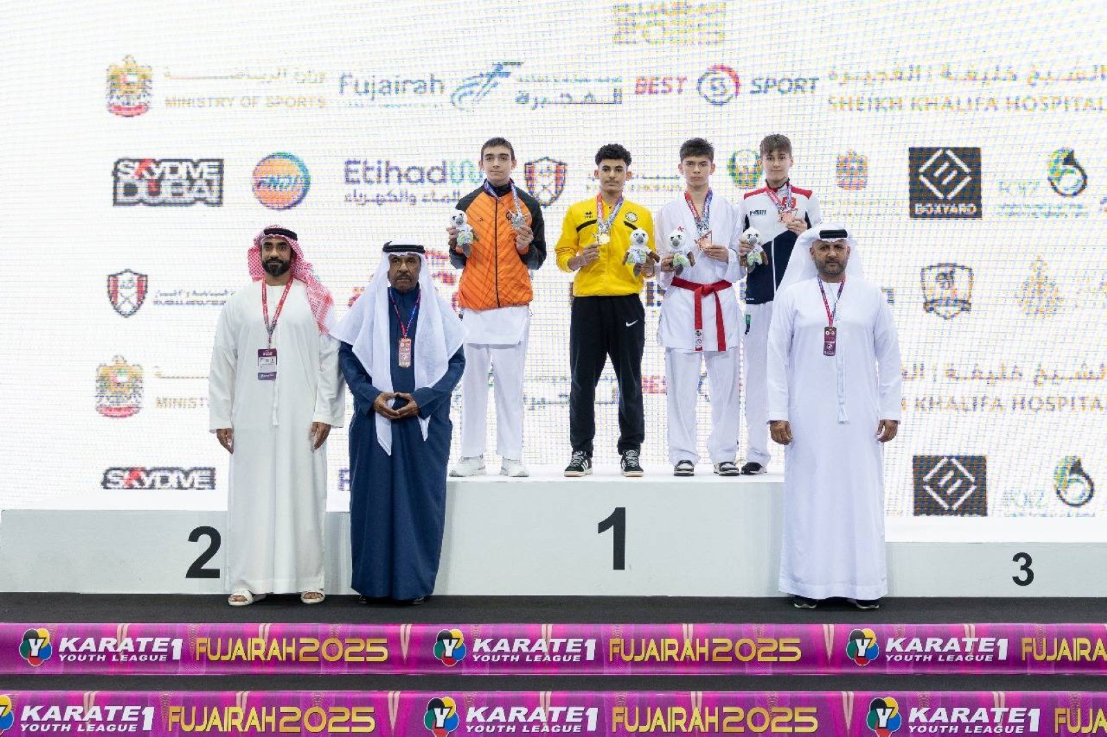 Karate 1-Youth League Fujairah 2025 shatters records and sets new standards