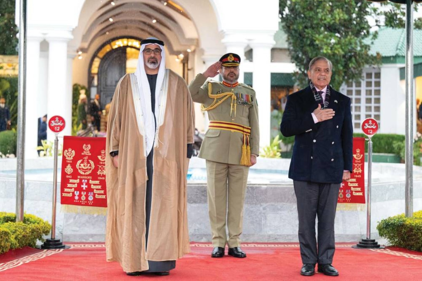 Abu Dhabi Crown Prince, Pakistan PM witness signing of cooperation agreements