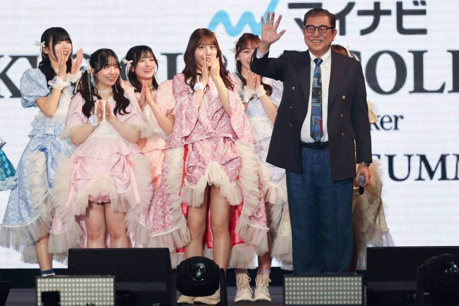 PM Ishiba touts ‘cute, cool’ Japan at fashion show