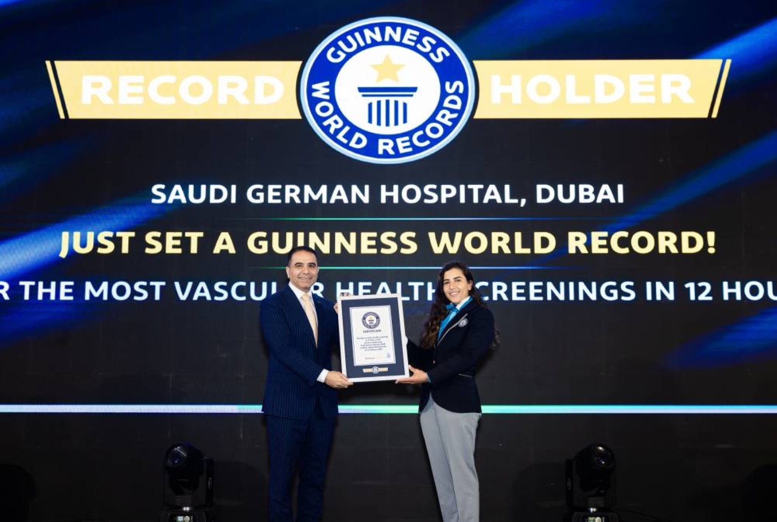 Hospital in Dubai bags Guinness honour