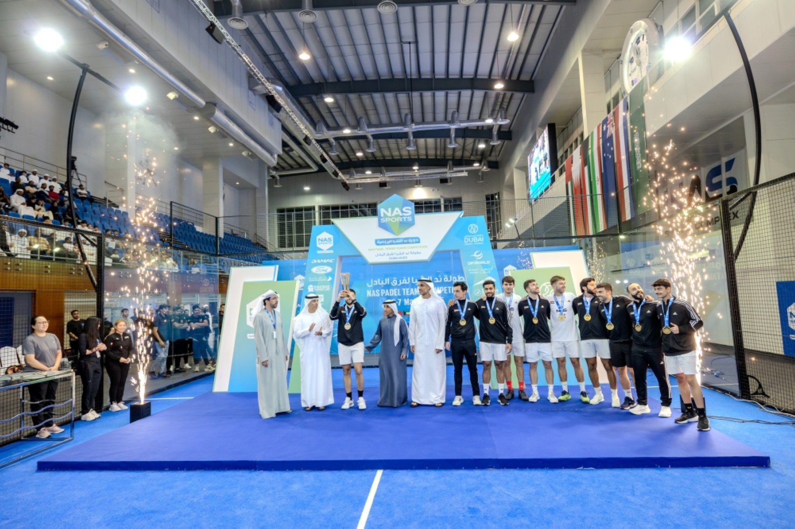 UAE beat Netherlands, clinch NAS Sports Padel Teams’ title