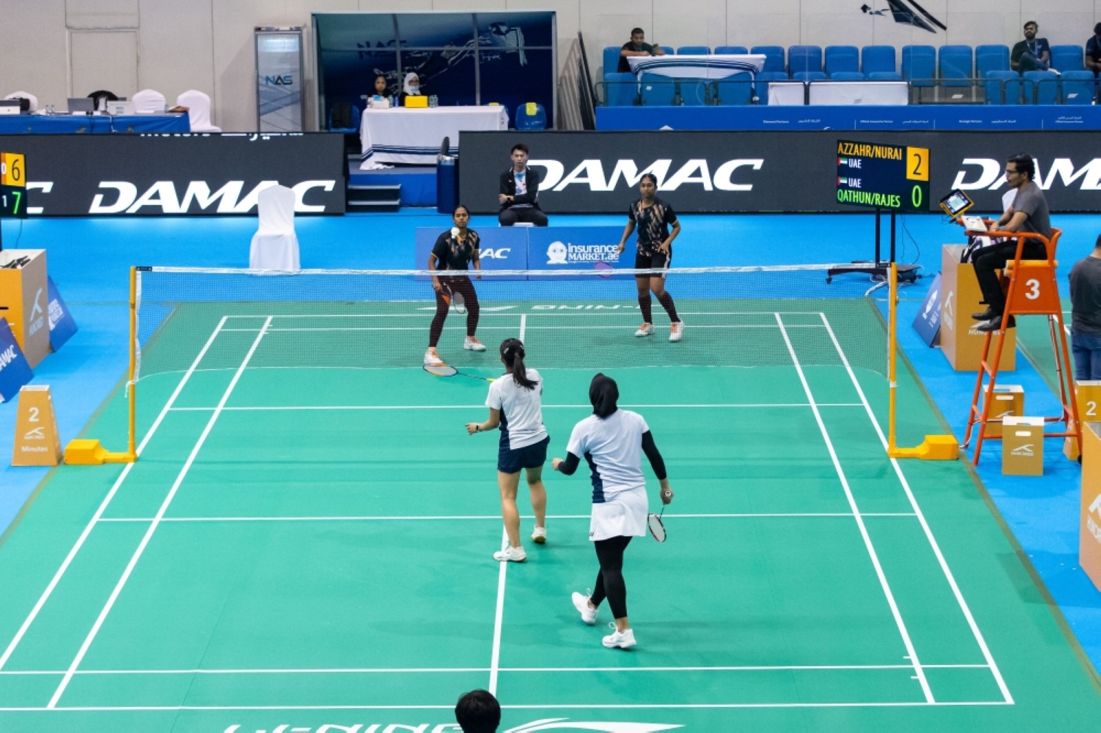 Al Nasr shuttlers dominate at 12th Nad Al Sheba Sports Tournament