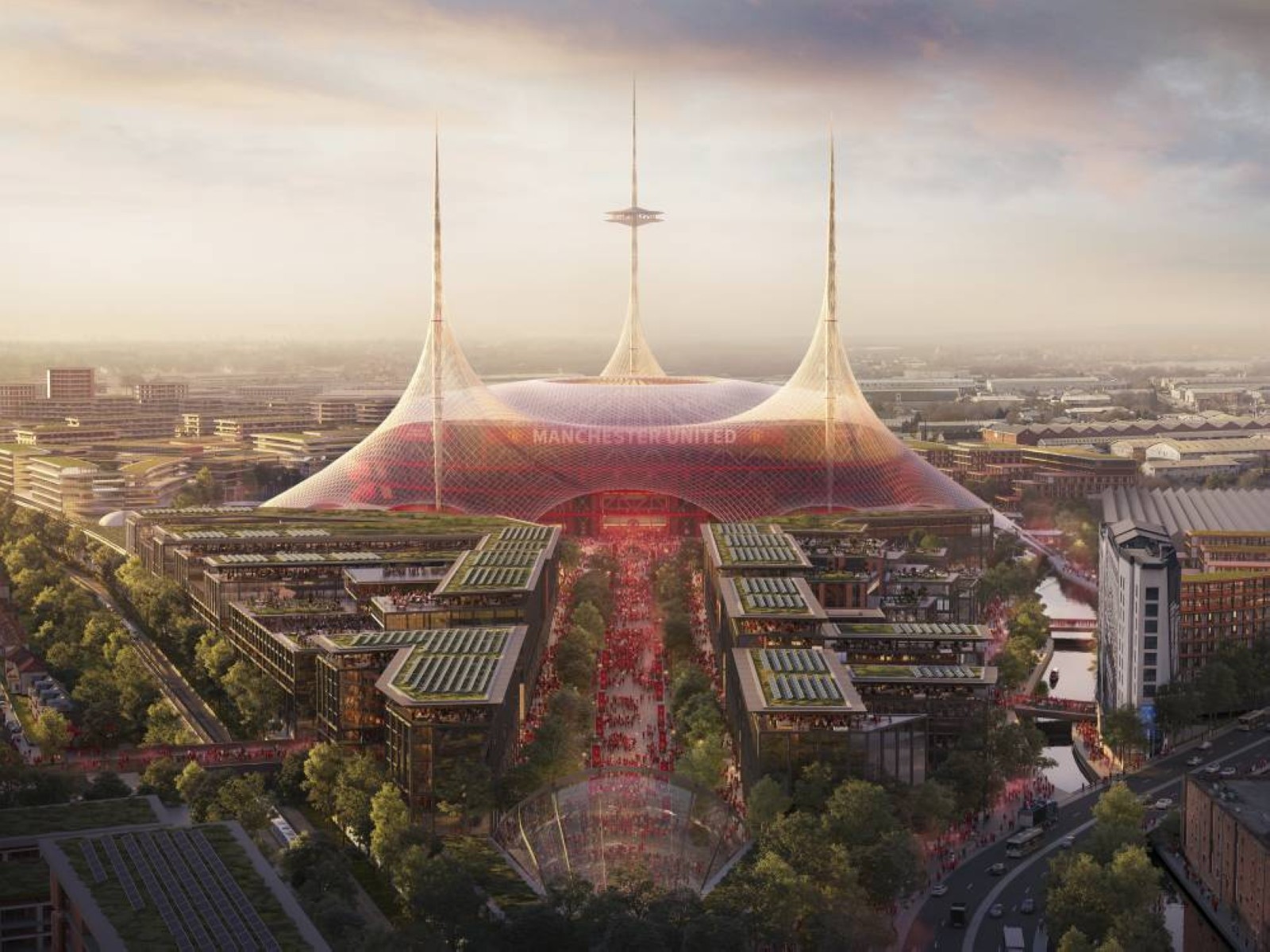 Manchester United to build 'world's greatest' football stadium